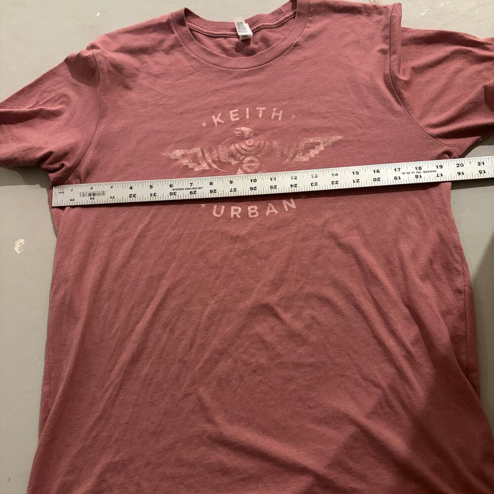 Keith Urban Graffiti U 2018 World Tour Short Sleeved T-shirt Sz Large - Picture 6 of 8